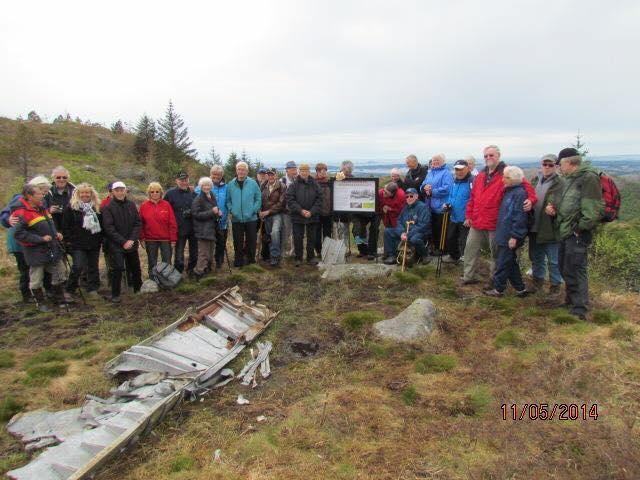 Fra tur til Skjørestadfjellet med Historielaget i 2014